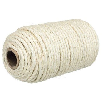 Papírenské zboží - Sisalové lano,  50 m/o 4-6 mm 