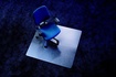 Papírenské zboží - Podložka pod stoličku, na koberec, tvar E, 120x150 cm, RS OFFICE "Ecoblue"
