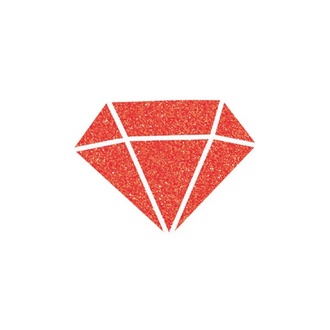 Papírenské zboží - Diamantová barva Aladine Izink červená