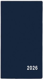 Papírenské zboží - Měsíční diář - Františka - PVC - modrá