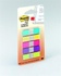 Papírenské zboží - Značkovacie prúžky, 5x20 lístkov, 12x43 mm, 3M POSTIT, mix farieb