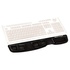 Papírenské zboží - Podložka pod klávesnicu Fellowes Health-V Crystal, ergonomická, gélová, čierna, 46.6x8.6 c