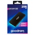Papírenské zboží - SSD Goodram 2.5, USB 3.2 typ C, 256 GB, GB, HX100, SSDPR-HX100-256, 950 MB/s-R, 900 MB/s-