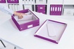 Papírenské zboží - Stredná organizačná krabica Leitz Click & Store, Purpurová