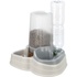 Papírenské zboží - Zásobník na vodu a krmivo, 3,5 l/37 x 32 x 31 cm, plast, šedá/taupe