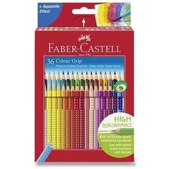 Papírenské zboží - Pastelky Faber-Castell Grip 2001 36 barev 112442