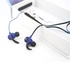 Papírenské zboží - Xblitz Pure, slúchadlá, ovládanie hlasitosti, čierno-modrá, špuntová, bluetooth