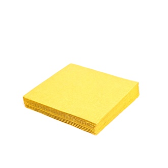 Papírenské zboží - Ubrousky 2-vrstvé, 33 x 33 cm žluté [50 ks]