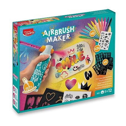 Papírenské zboží - Sada Maped Creativ Airbrush Maker
