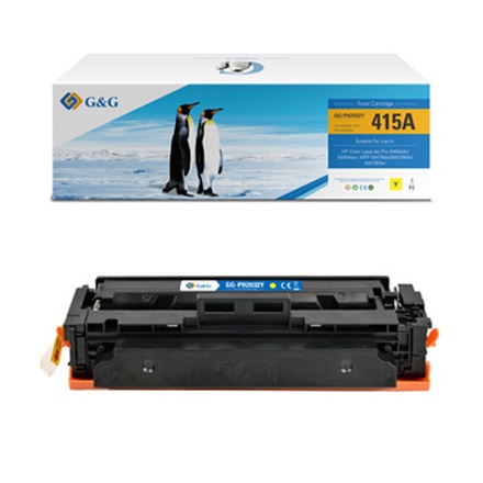 Papírenské zboží - G&G kompatibilní toner s W2032A, black, NT-PH2032Y, bez čipu, pro HP Color LaserJet Pro M
