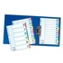 Papírenské zboží - Kartónové farebné rozlišovače Esselte, A4, Mix farieb