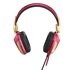 Papírenské zboží - E-blue IRON MAN EHS908, herné slúchadlá s mikrofónom, ovládanie hlasitosti, červená, 2x 3.5 mm jack + USB