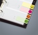 Papírenské zboží - Značkovacie prúžky, 5x40 lístkov, 20x50 mm, SIGEL, Smile, mix farieb