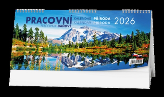 Papírenské zboží - Stolní kalendář - Daňový kalendář - Příroda