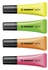 Papírenské zboží - Zvýrazňovač STABILO NEON - 8 ks súprava - 4 x žltá, 2 x zelená, 1 x oranžová, 1 x ružová