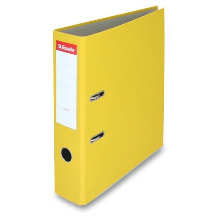 Papírenské zboží - Pákový pořadač Esselte Economy žlutý