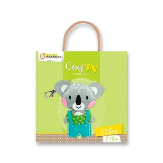 Papírenské zboží - Kreativní sada Avenue Mandarine Přívěšek k ušití - koala Riley