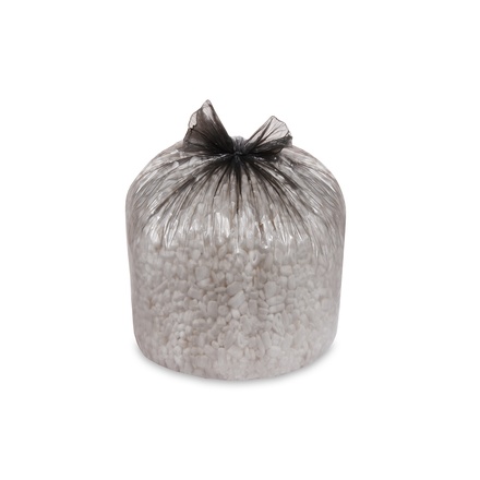 Papírenské zboží - Sáček do koše (HDPE) ECONOMY černý 45 x 54 cm 18L `S` [50 ks]