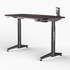 Papírenské zboží - ULTRADESK Herný stôl LEVEL RED, 140x66cm, 72-124cm, elektricky nastaviteľná výška, s XXL podložkou pod myš, držiak slúchadiel aj n
