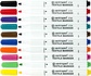 Papírenské zboží - Značkovač 2739 na textil súprava 10 farieb
