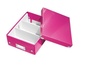 Papírenské zboží - Malá organizačná krabica Leitz Click & Store, Ružová