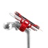 Papírenské zboží - Držiak mobilu a powerbanky Bone Bike Tie 3 Pro Pack, na bycikel, nastaviteľná veľkosť, červený, 4-6.5, silikón, na riadidlá, červ