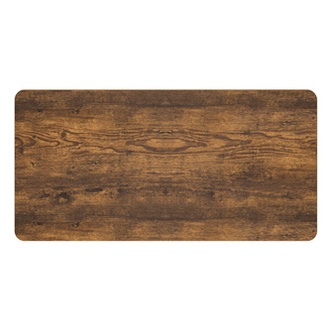 Papírenské zboží - Deska stolu, rustikální hnědá, 150x75x1.8 cm, laminovaná dřevotříska, Powerton