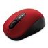 Papírenské zboží - Microsoft Myš Bluetooth Mobile Mouse 3600, 1000DPI, Bluetooth, optická, 3tl., bezdrôtová, červená, 1 ks AA, klasická, BlueTrack