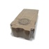 Papírenské zboží - Krabica na pizzu (mikrovlnitá lepenka) kraft 20 x 20 x 4 cm [100 ks]