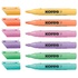 Papírenské zboží - Zvýrazňovač Kores High Liner Pastel sada 6 farieb