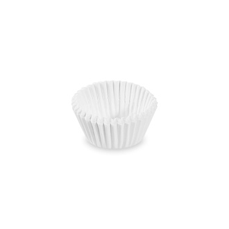 Papírenské zboží - Cukrářské košíčky bílé průměr 24 x 18 mm [1000 ks]