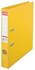 Papírenské zboží - Zakladač pákový Standard, ochranné spodné kovanie, žltá, 50 mm, A4, PP, ESSELTE