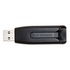 Papírenské zboží - Verbatim USB flash disk, USB 3.0 (3.2 Gen 1), 32GB, V3, Store N Go, čierny, 49173, USB A, s výsuvným konektorom