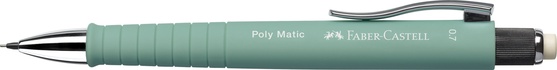 Papírenské zboží - Mechanická ceruzka Poly Matic, mätová zelená Faber-Castell 133365