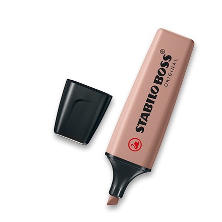Papírenské zboží - Zvýrazňovač Stabilo Boss Original Nature Colors umbra