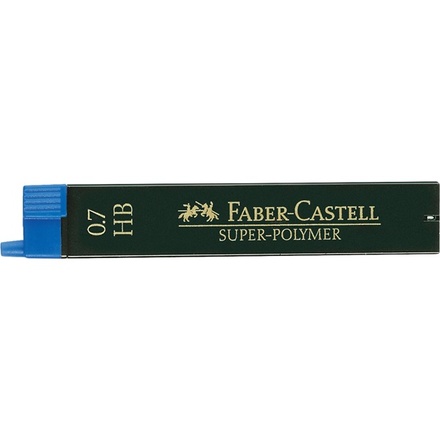 Papírenské zboží - Grafitové tuhy Superpolymer 0.7mm HB Faber Castell 120700