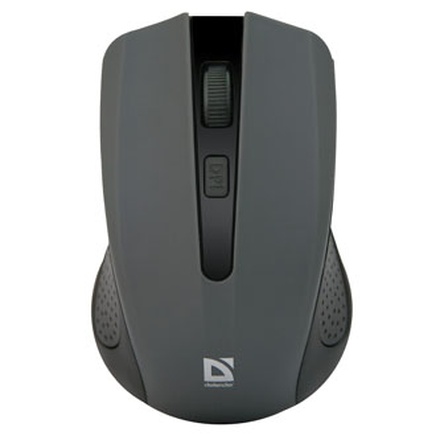 Papírenské zboží - Defender Myš Accura MM-935, 1600DPI, 2.4 [GHz], optická, 4tl., 1 kolečko, bezdrátová, šed