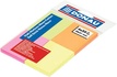 Papírenské zboží - Samolepiace bloček, 38x51 mm, 4x50 lístkov, DONAU, mix farieb