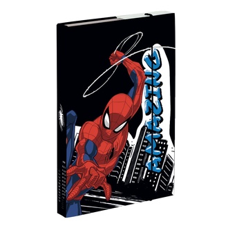 Papírenské zboží - Box na sešity A5 Spiderman