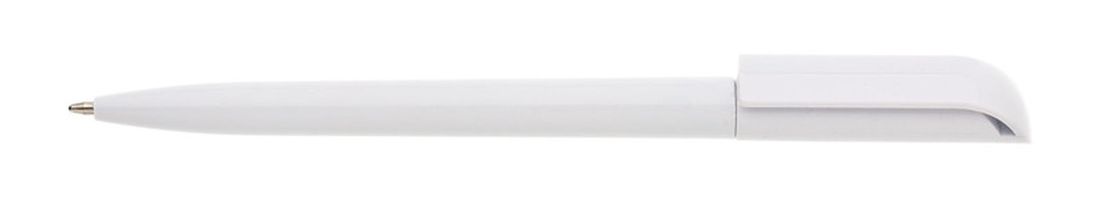 Papírenské zboží - Kuličkové pero plastové ROTATE bílá