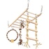 Papírenské zboží - Závesný rebrík s hračkami-činka, kruh, rebrík pre hlodavce