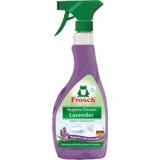 Papírenské zboží - Hygienický čistič "Levandule", s rozprašovačem, 500 ml, EKO, FROSCH