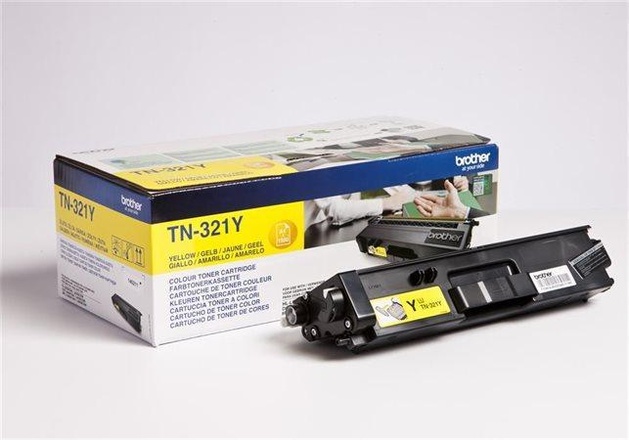 Papírenské zboží - TN321Y Toner pro HL L8250CDN, DCP L8400CDN tiskárny, BROTHER Žlutá, 1,5tis.stran