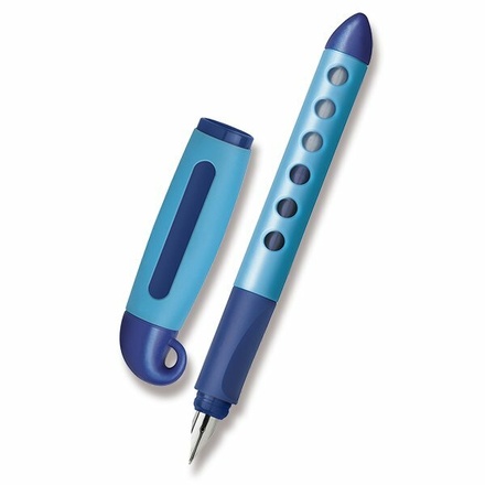 Papírenské zboží - Plnicí pero Faber-Castell Scribolino pro praváky, modrá  