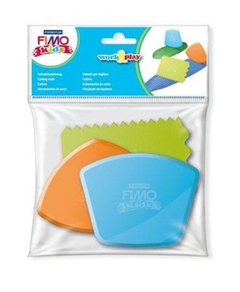 Papírenské zboží - FIMO® kids 8700 34 work&play - Řezací a texturovací nástroje