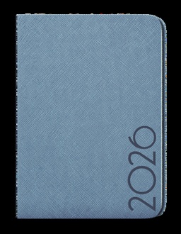 Papírenské zboží - Týdenní diář - Zoro - Tora - A5 - modrošedá