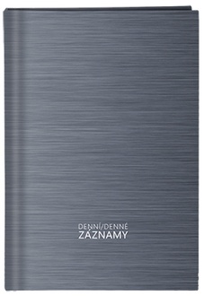 Papírenské zboží - Denní záznamy - A4 - lamino - Šedý