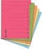 Papírenské zboží - Rozlišovače, odtrhávacie, červená, kartón, A4, DONAU