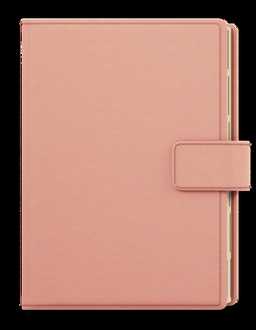 Papírenské zboží - Denní diář - Ctirad s výsekem - Elite - A5 - růžová