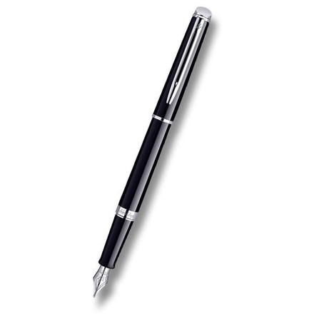 Papírenské zboží - Waterman Hémisphere Black Lacquer CT hrot F